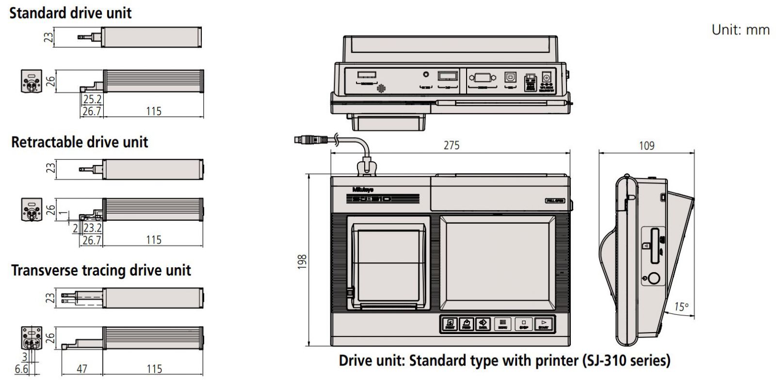 Máy đo độ nhám bề mặt Mitutoyo SJ-310