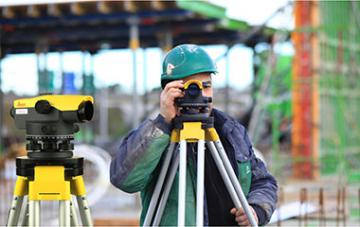 Cách phóng tuyến bằng máy thủy bình đơn giản, chính xác