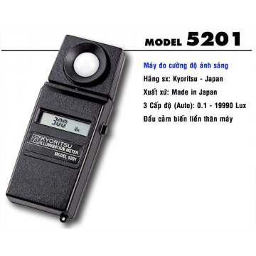 Máy đo cường độ ánh sáng Kyoritsu 5201